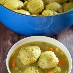 gluten free chicken and dumplings