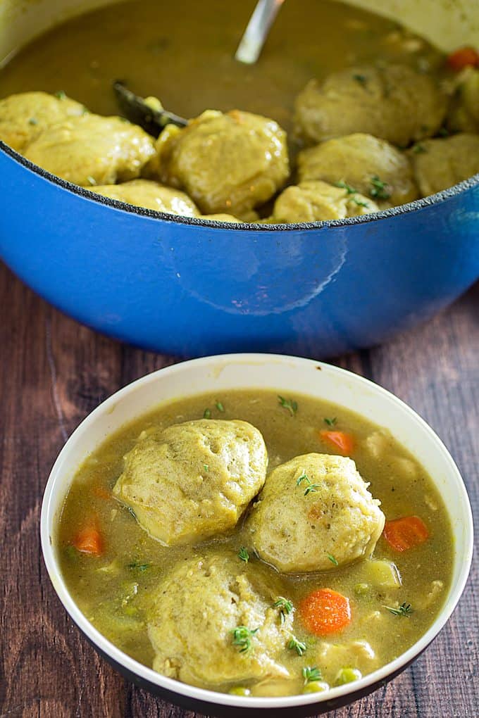 gluten free chicken and dumplings