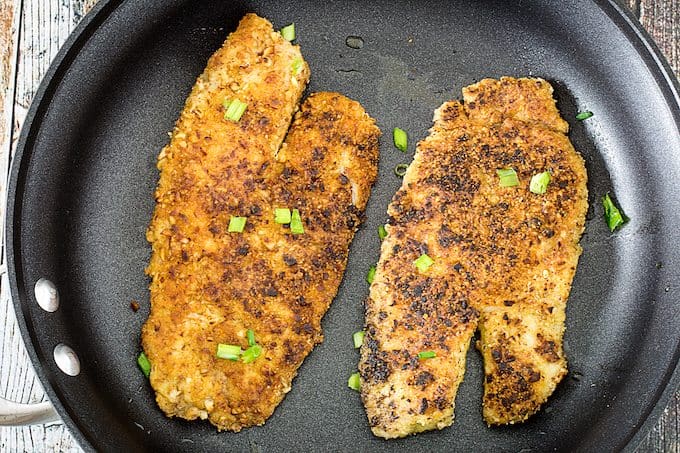 parmesan crusted tilapia