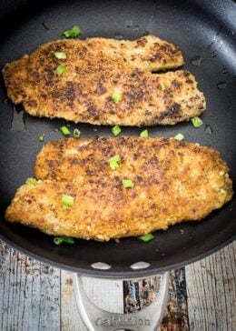 parmesan crusted tilapia