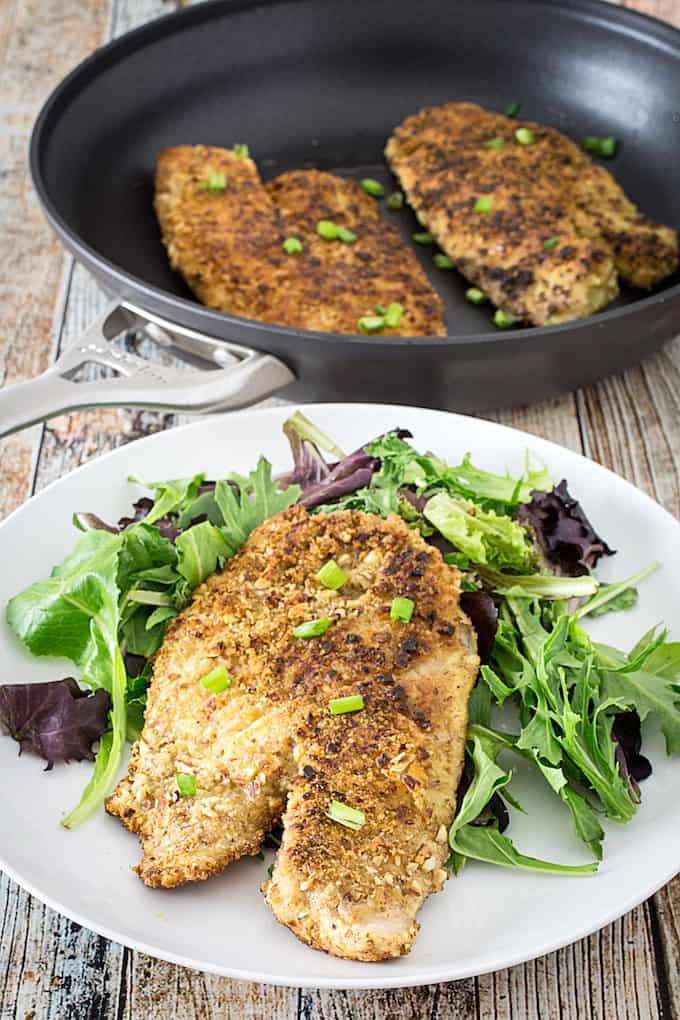 parmesan crusted tilapia