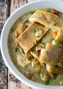 turkey pot pie casserole