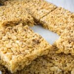 pumpkin spice rice krispie treats