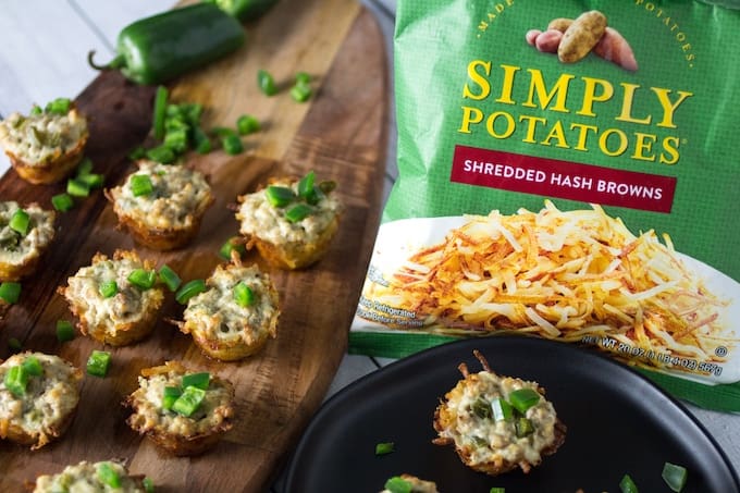 Jalapeno Popper Hash Brown Bites