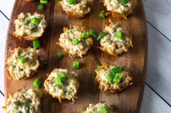 Jalapeno Popper Hash Brown Bites