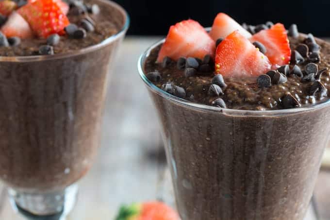 Chocolate Chia Seed Pudding