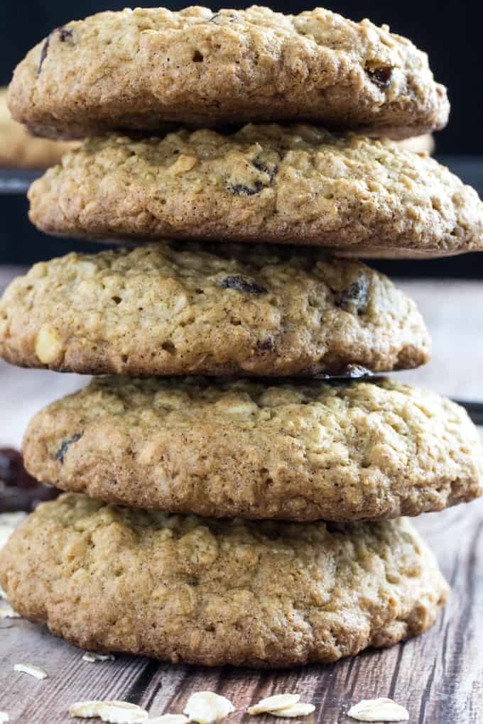 Gluten Free Oatmeal Raisin Cookies