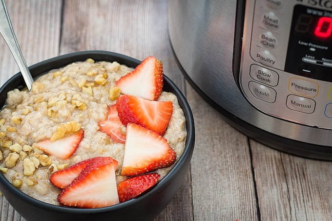 instant pot steel cut oats