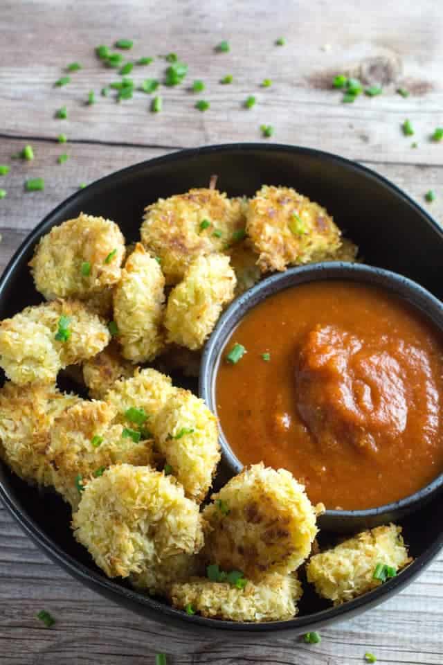 Oven Baked Coconut Shrimp - Gluten Free! • Dishing Delish