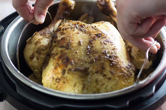 instant pot whole chicken