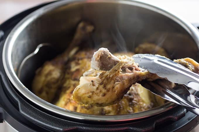 instant pot whole chicken