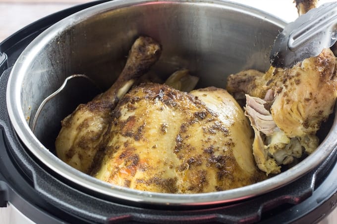 instant pot whole chicken