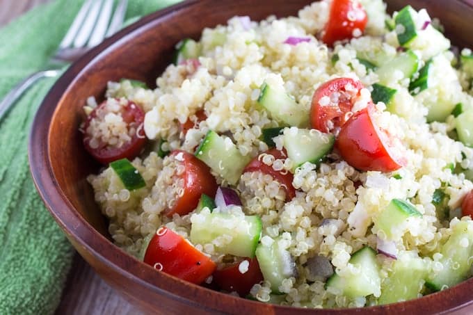 Mediterranean Quinoa Salad Recipe