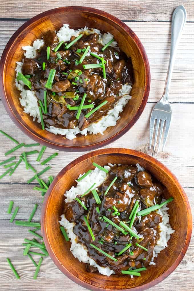 slow cooker mongolian beef