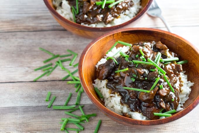 slow cooker mongolian beef