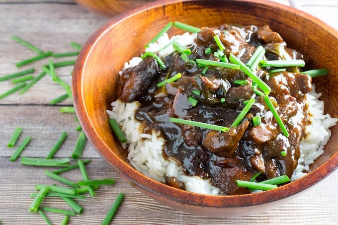 slow cooker mongolian beef