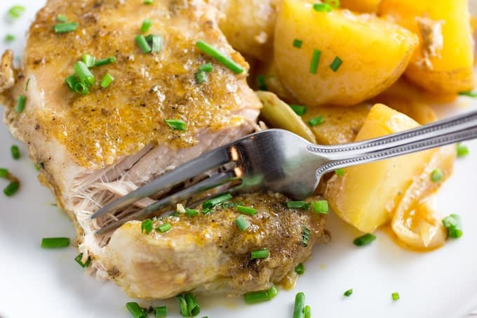 slow cooker pork chops