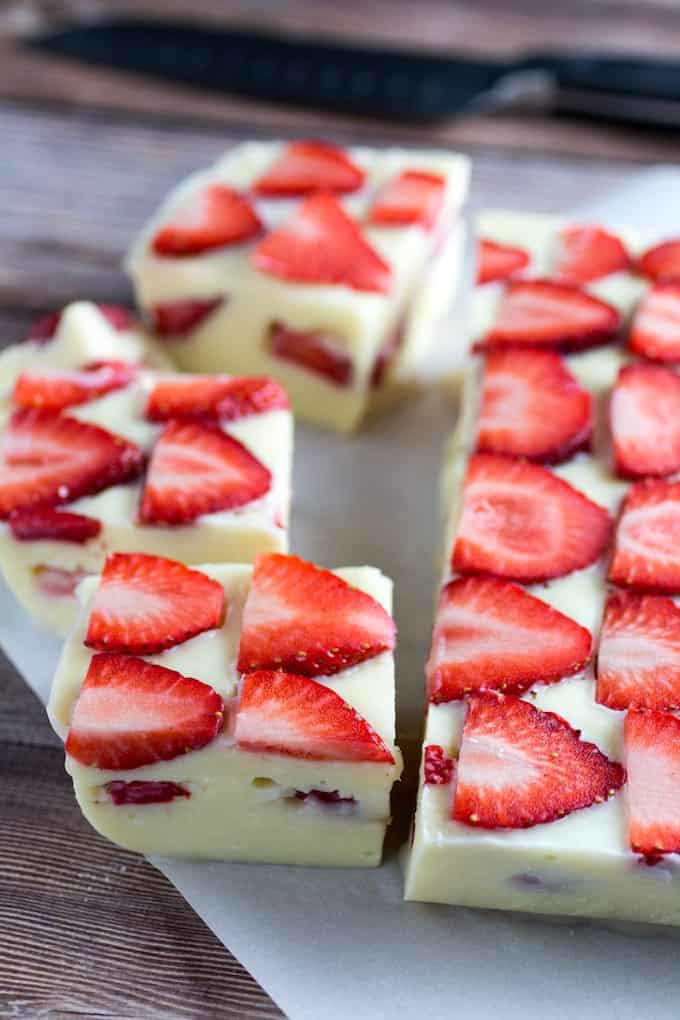 white chocolate fudge