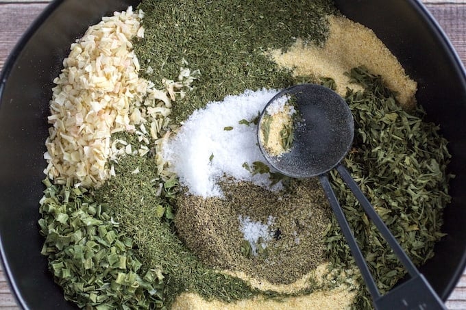 homemade ranch seasoning