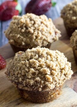 Strawberry Banana Muffins