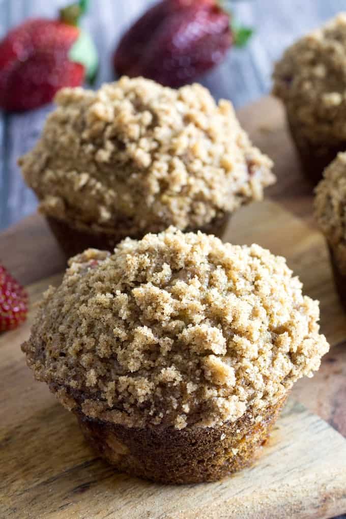 Strawberry Banana Muffins