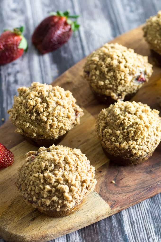 Strawberry Banana Muffins