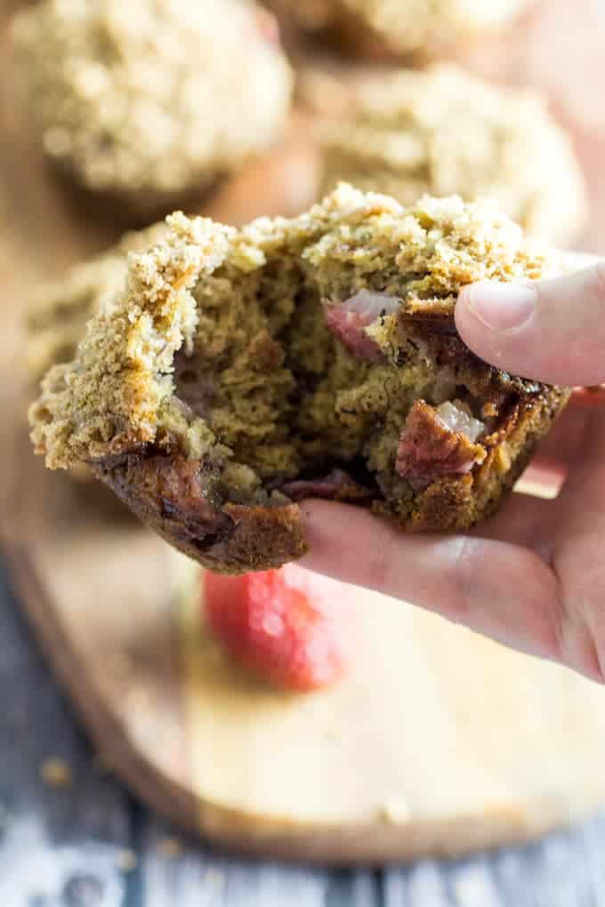 Strawberry Banana Muffins