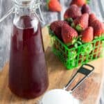 strawberry simple syrup