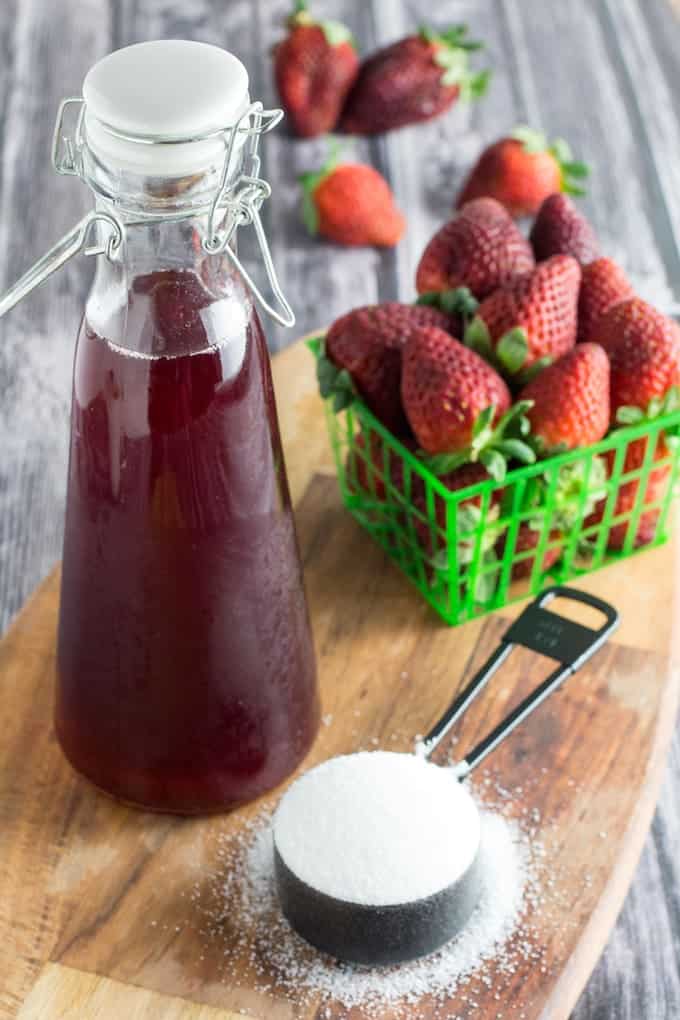 strawberry simple syrup