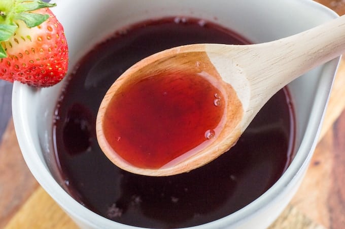 strawberry simple syrup