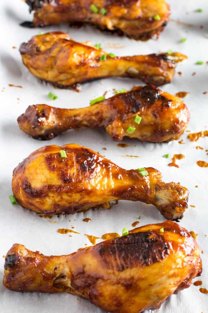 baked bbq chicken drumsticks 2