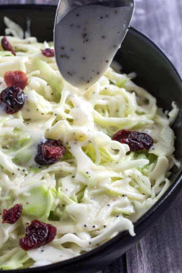 Creamy Coleslaw Dressing Recipe Southern & Homemade • Dishing Delish