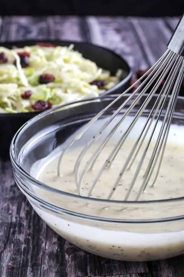 Creamy Coleslaw Dressing Recipe Southern & Homemade • Dishing Delish