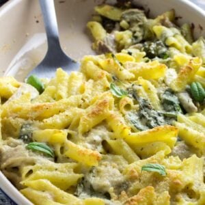 chicken broccoli alfredo bake