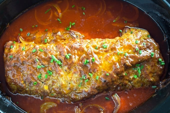 bbq slow cooker pork loin recipe