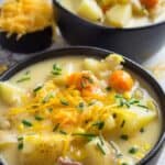 corn chowder with ham