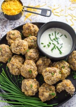 cream cheese sausage balls