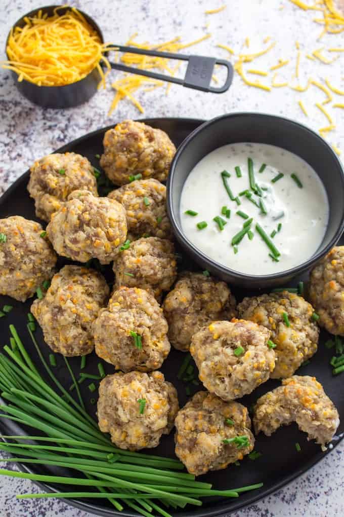 cream cheese sausage balls