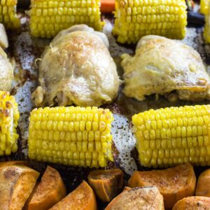 crispy baked chicken thighs