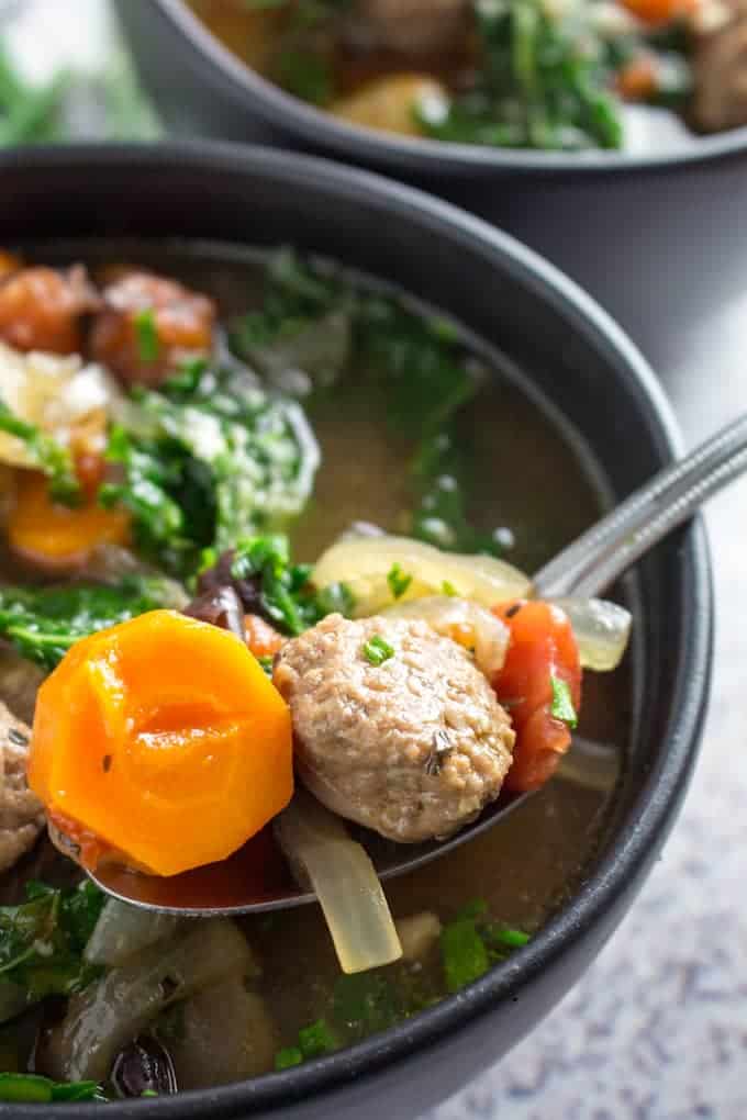 sausage and kale soup