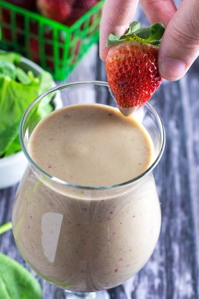 strawberry smoothie recipe without yogurt