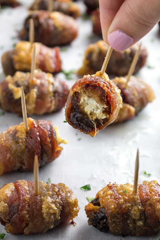 bacon wrapped dates recipe