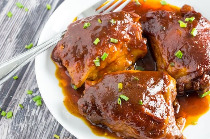 crockpot bbq chicken thighs