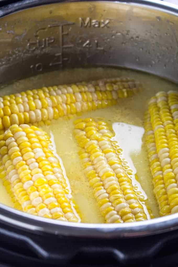 Can You Reheat Corn On The Cob On A Bbq Instant Pot Corn On The Cob With Milk Pressure Cooker Corn On The Cob Dishing Delish