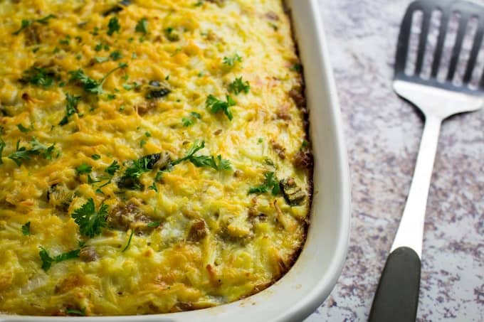 sausage hash brown casserole