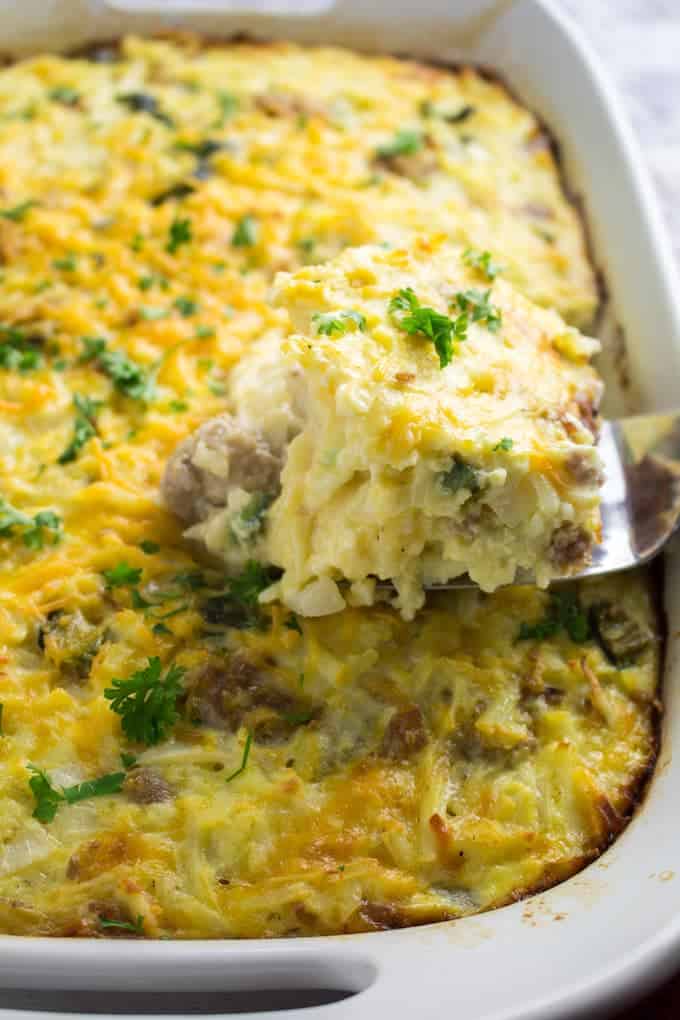 shredded hash brown casserole