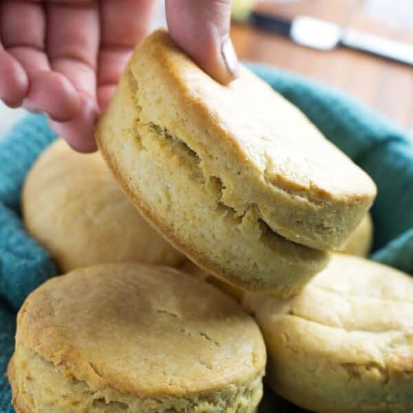 Homemade Buttermilk Biscuits Recipe Gluten Free! • Dishing Delish