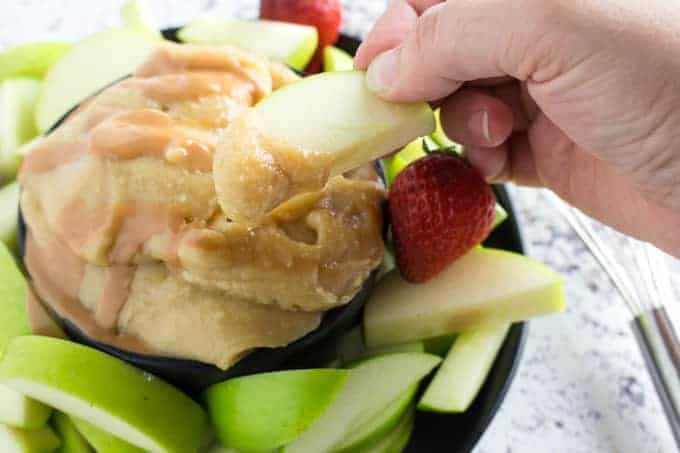 Cream Cheese Caramel Apple Dip