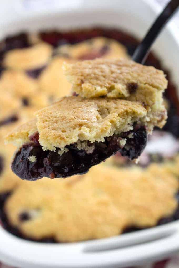 Easy Cherry Cobbler