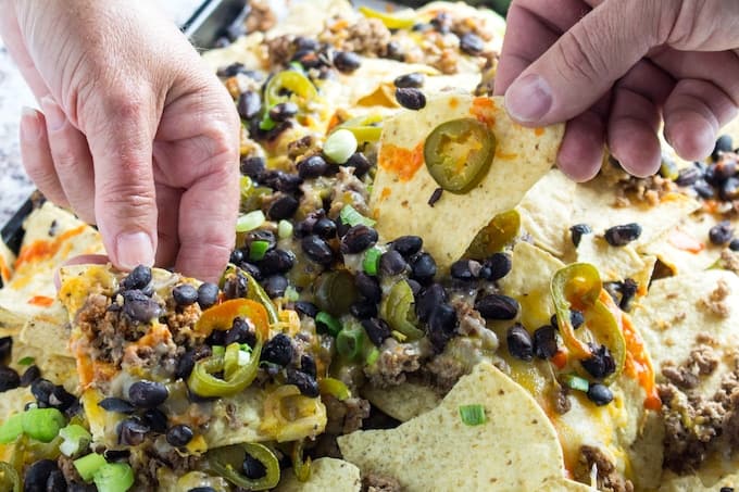 Ground Beef Nachos